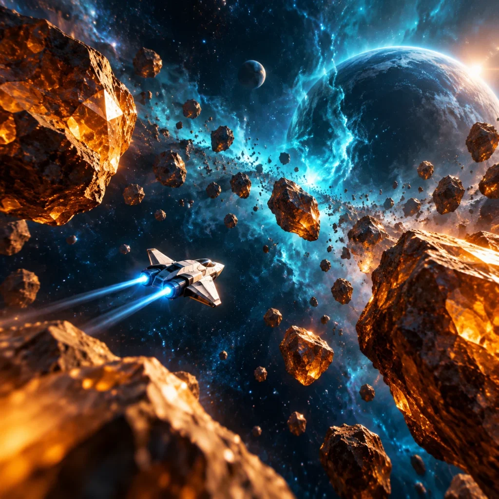 Meteor Drift — original game artwork